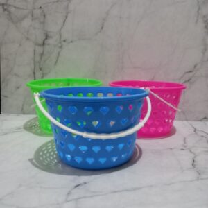 3 Pcs Keranjang Ulang Tahun ULTAH BULAT Rinjing Serbaguna Bulat Tempat Sabun